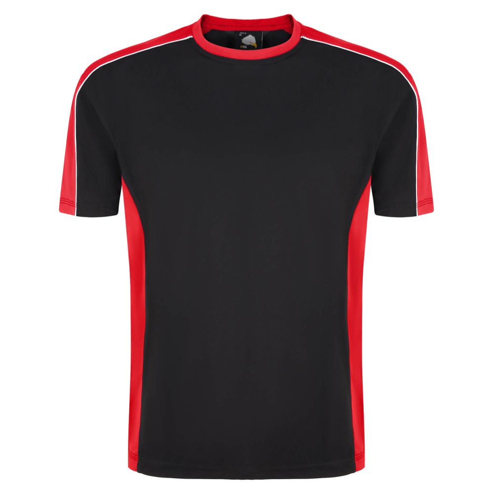Avocet Wicking T-Shirt Black/Red