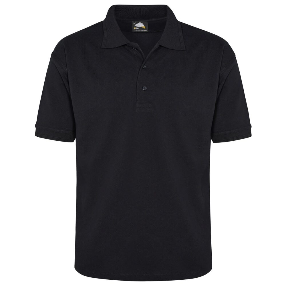 Petrel 100% Cotton Poloshirt Black