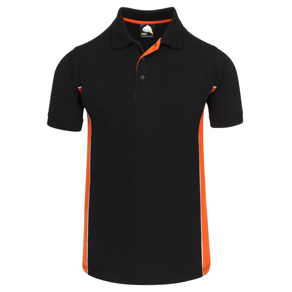 Silverswift Poloshirt Black/Orange