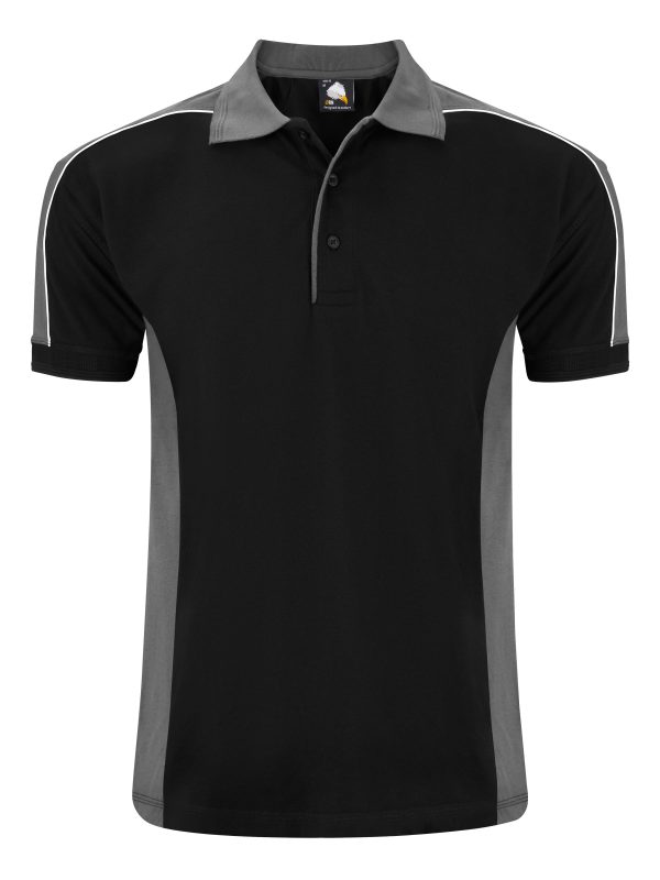 Avocet Poloshirt Black/Graphite