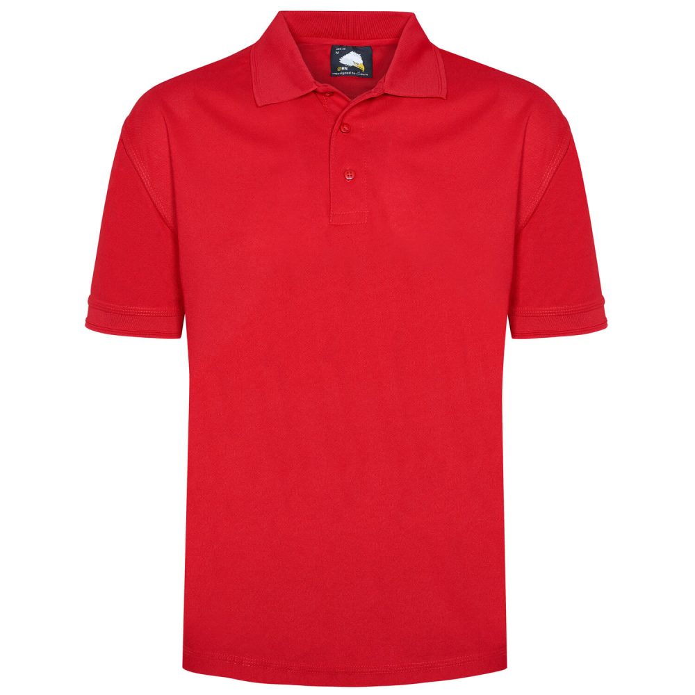 Oriole Wicking Poloshirt Red