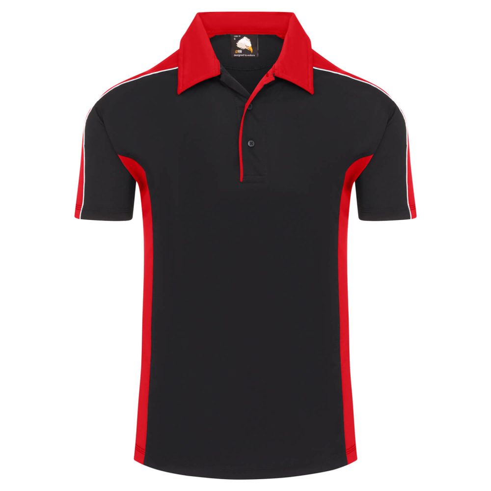 Avocet Wicking Poloshirt Navy/Red