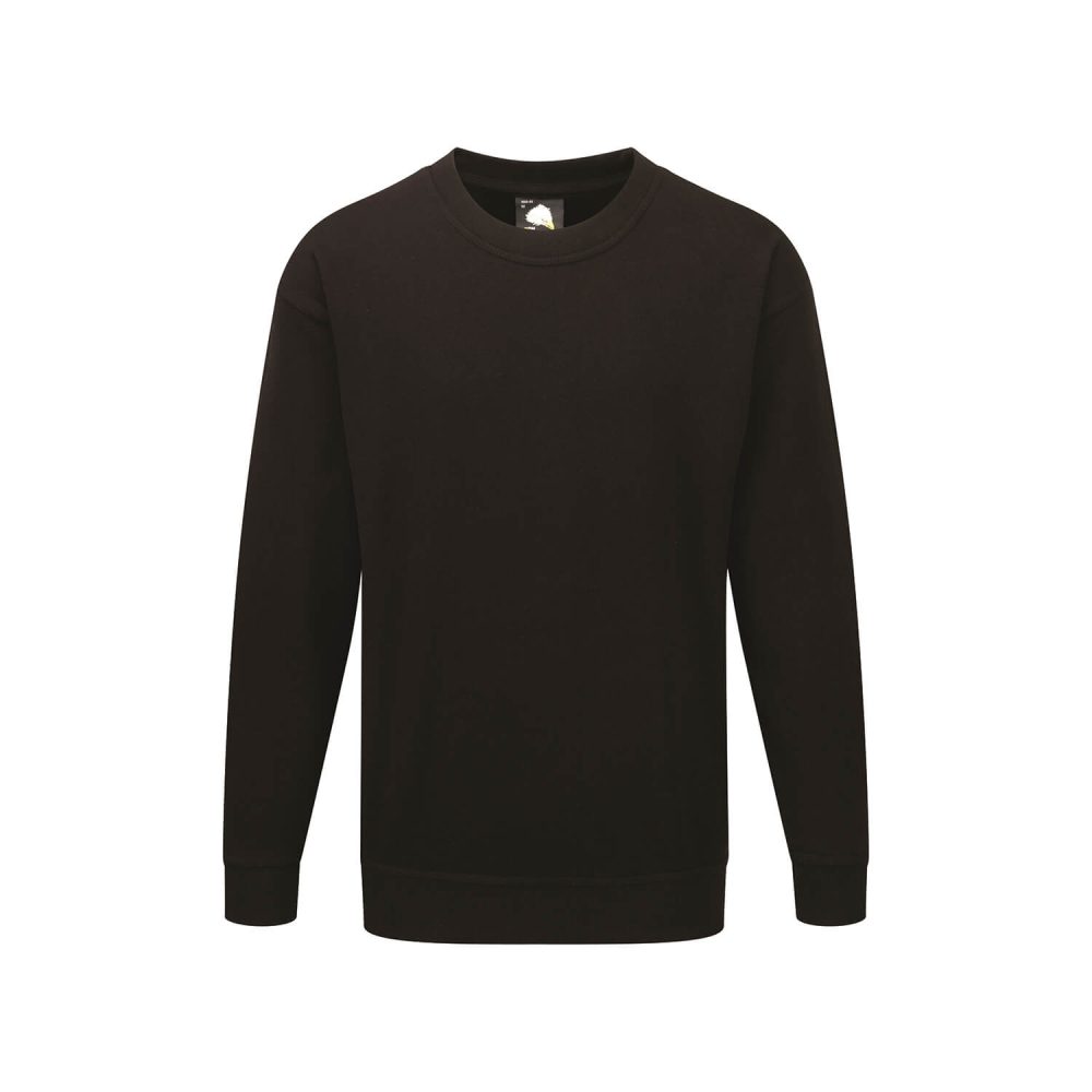 Seagull 100% Cotton Sweatshirt Black
