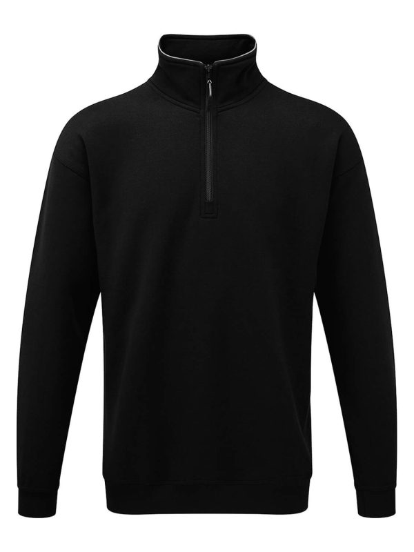 Grouse Quarter Zip Sweatshirt Black