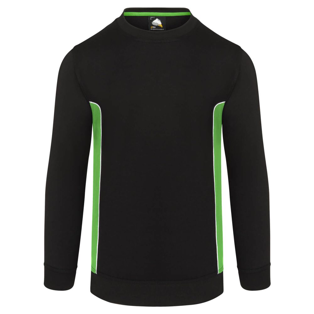 Silverswift Sweatshirt Black/Lime