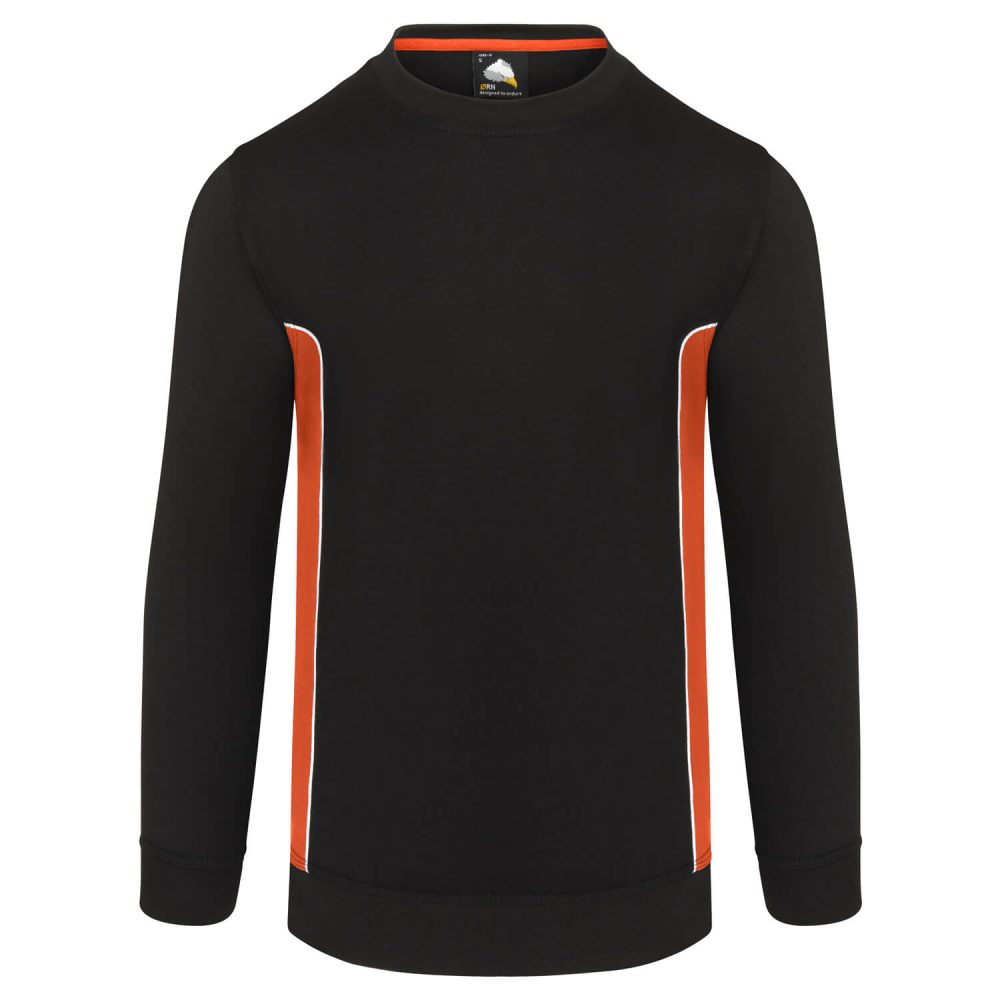 Silverswift Sweatshirt Black/Orange