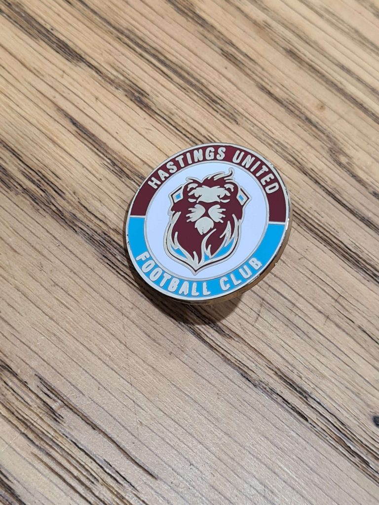 HUFC Hastings United Pin Badge