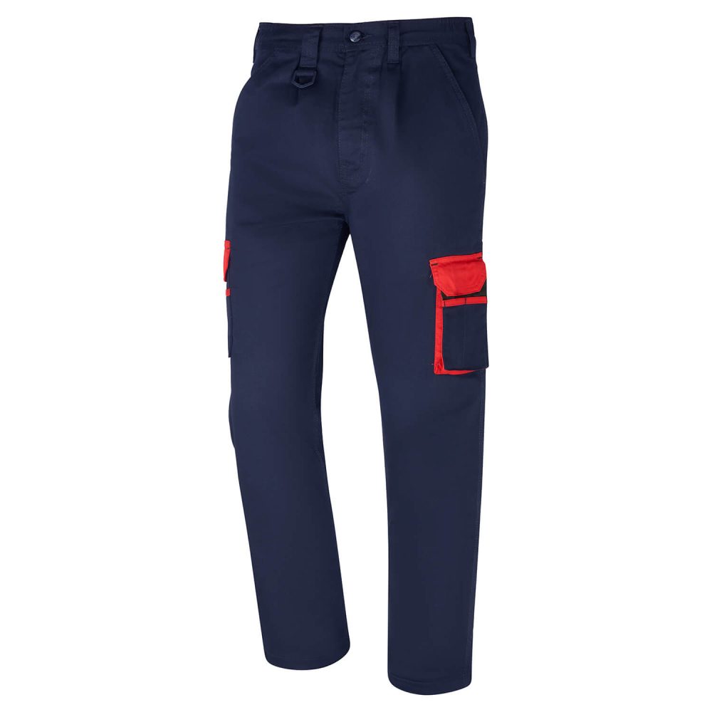 Silverswift Combat Trouser Navy/Red