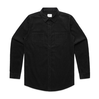 Cord Shirt Black