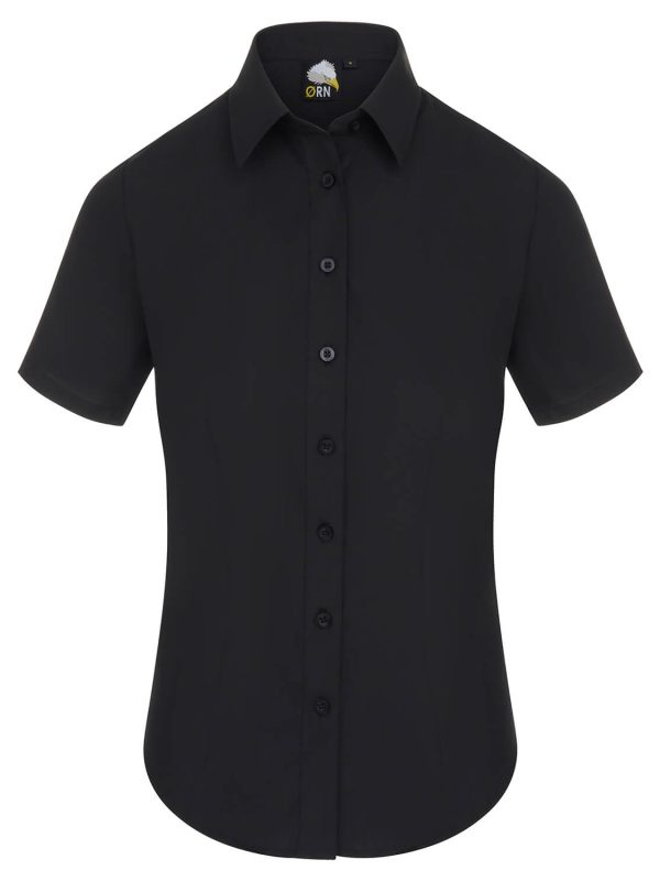 The Essential S/S Blouse Black