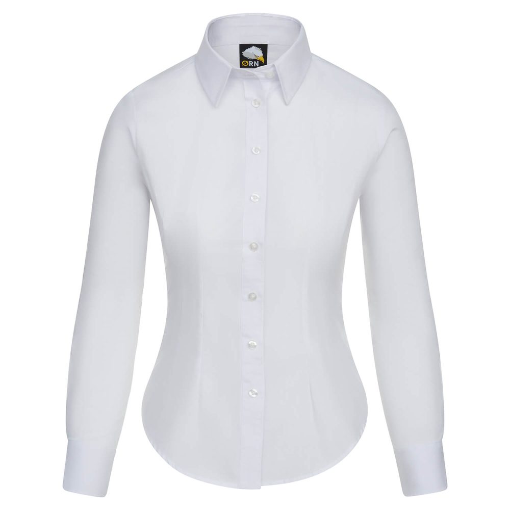 The Essential L/S Blouse White