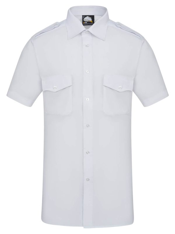 The Essential S/S Pilot Shirt White