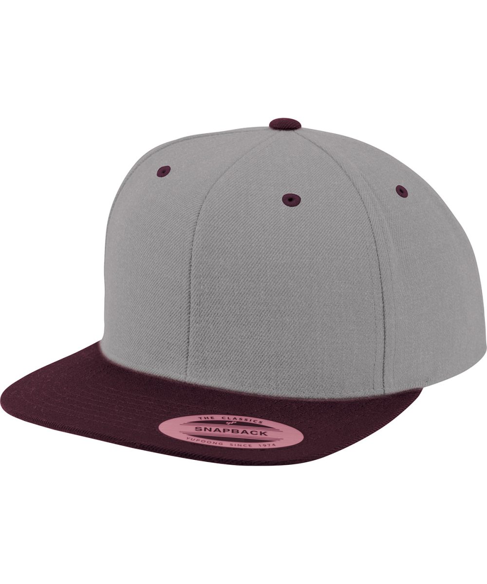 YP002 Heather/Maroon