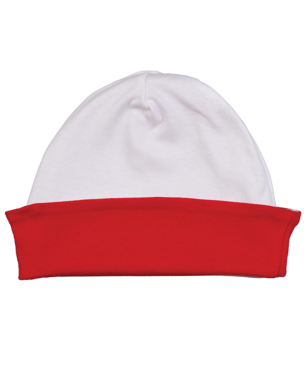 BZ044 Organic White/Red