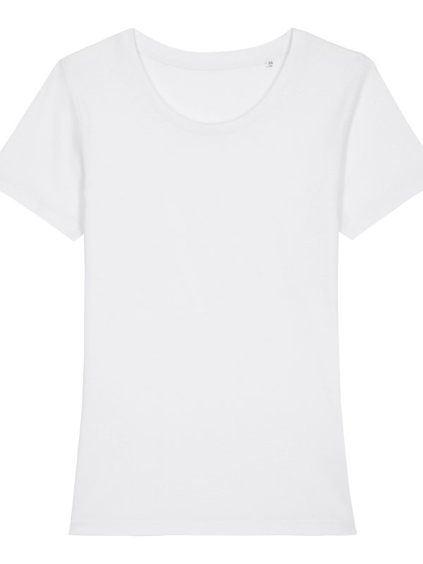 White Women's Stella Expresser iconic fitted t-shirt (STTW032)