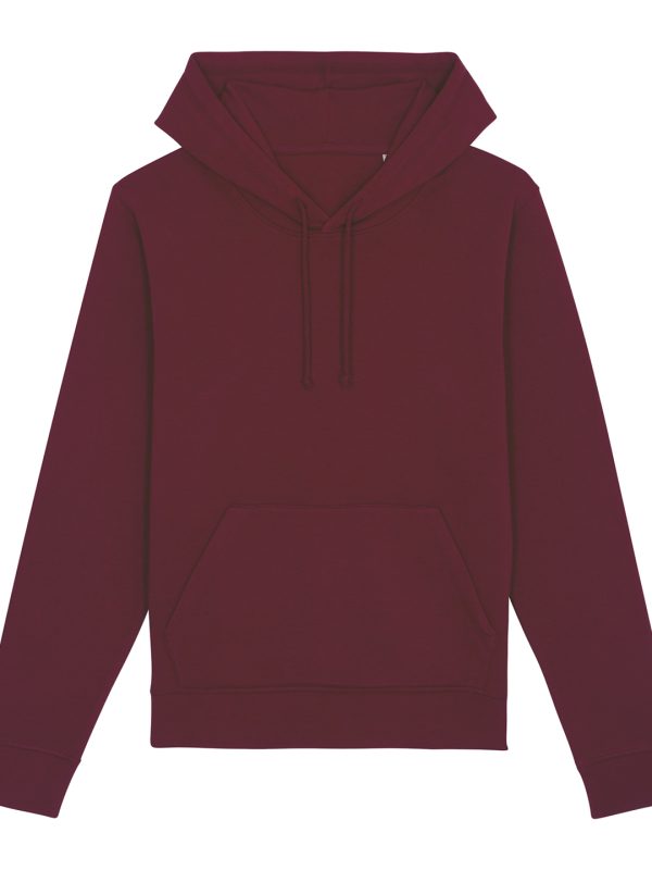 Burgundy*† Drummer the essential unisex hoodie sweatshirt (STSU812)