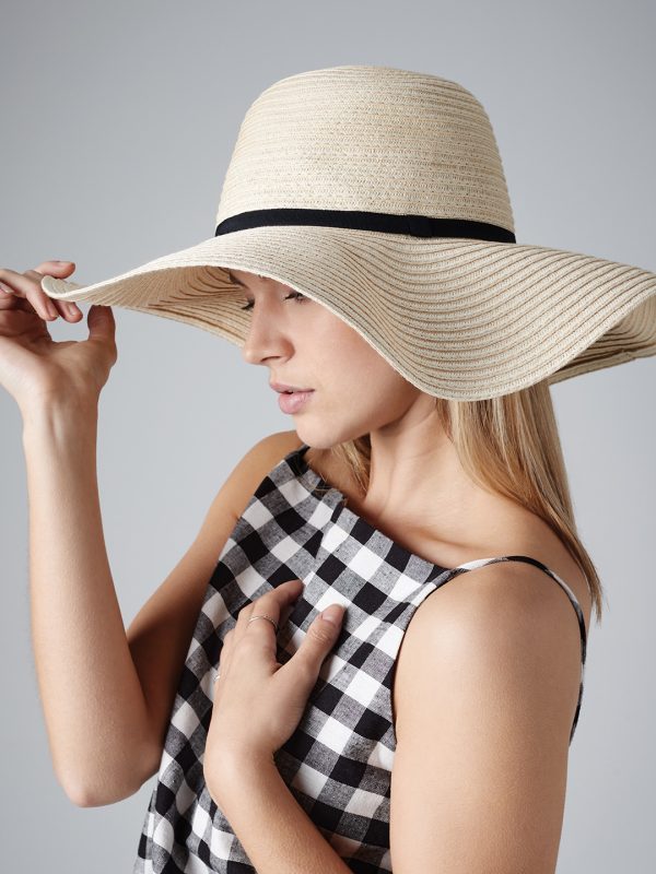 Beechfield Marbella wide-brimmed sun hat