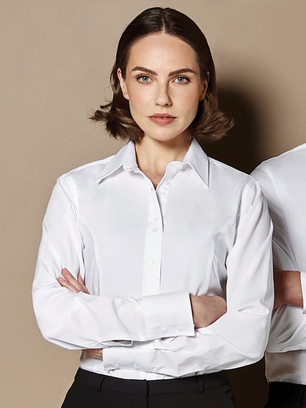 Women's city business blouse long sleeve