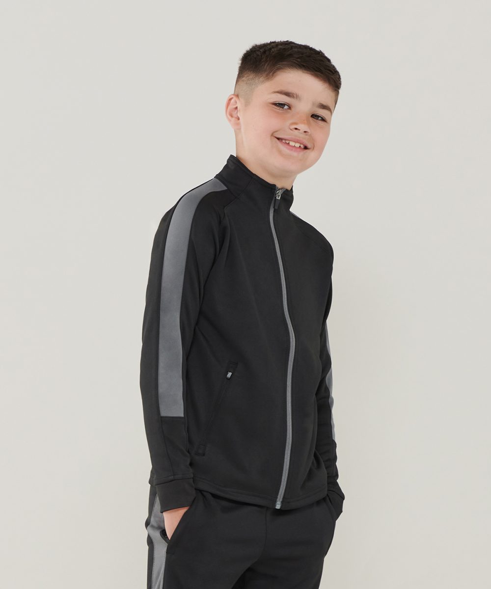 Kids knitted tracksuit top
