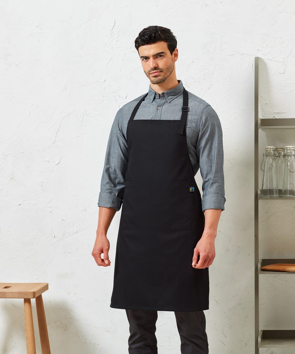 Cotton bib apron