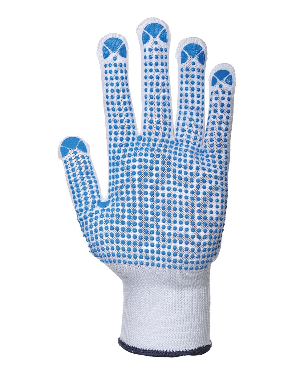 Portwest Nylon polka dot glove (A110)