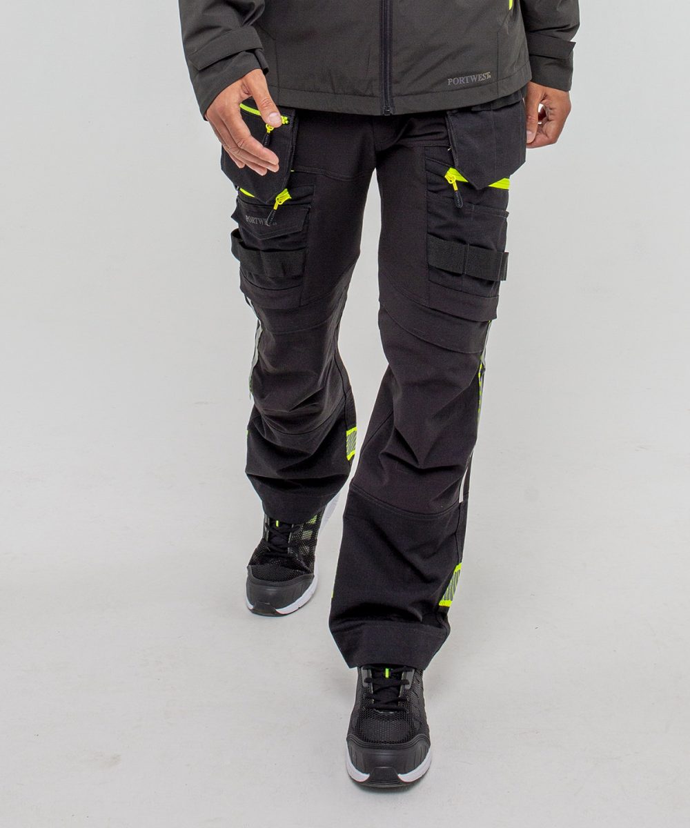 Portwest DX440 Detachable holster pocket trouser (DX440) slim fit