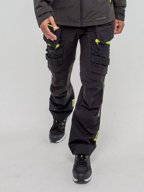 Portwest DX440 Detachable holster pocket trouser (DX440) slim fit