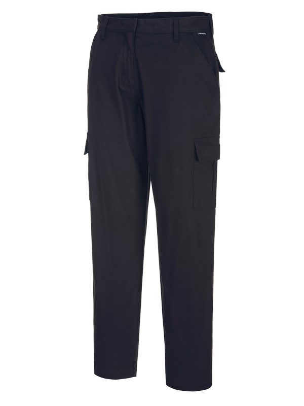 Portwest Women's stretch cargo trousers (S233) slim fit