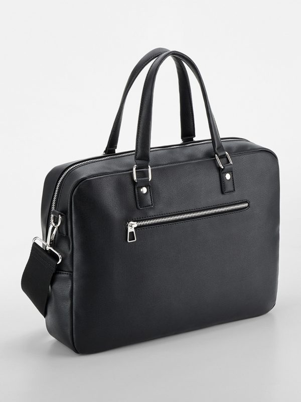 Tailored luxe PU briefcase