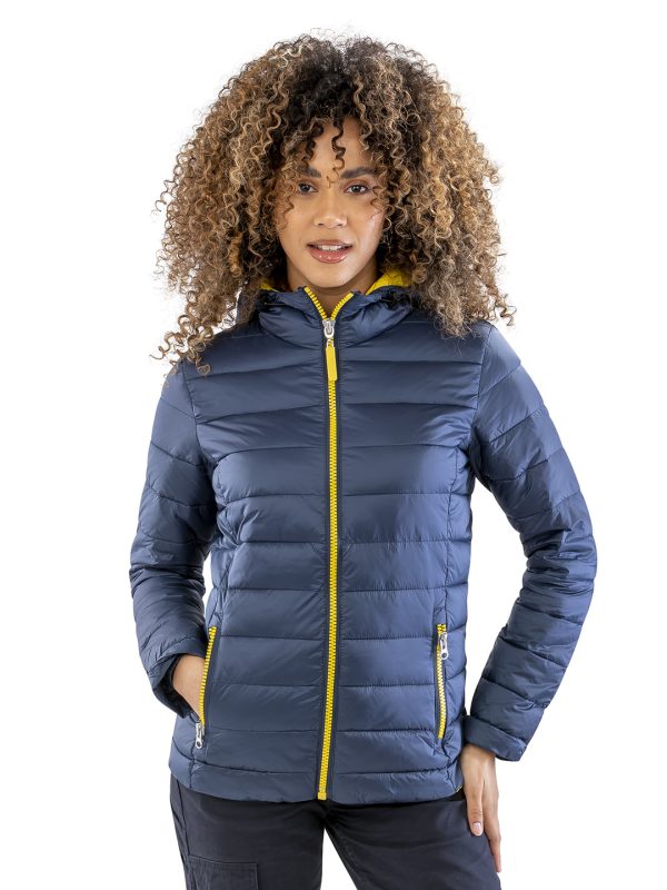 Women's Urban snow bird hooded jacket