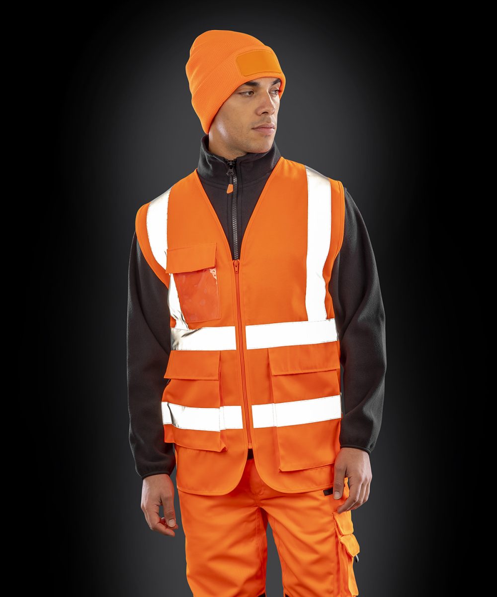 Heavy duty polycotton security vest
