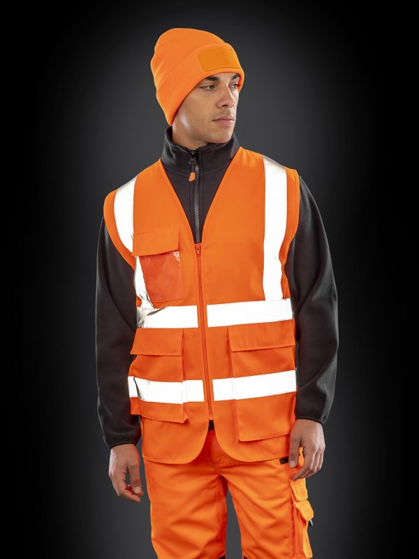 Heavy duty polycotton security vest