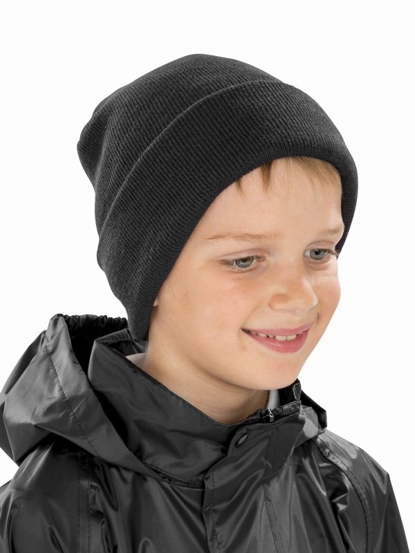 Kids woolly ski hat