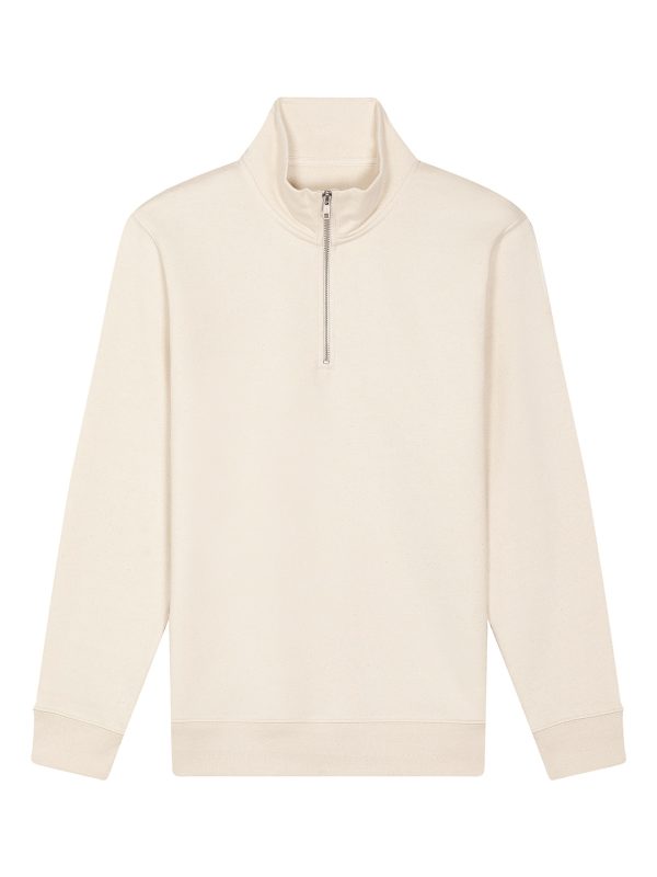 Natural Raw Stanley Trucker quarter-zip sweatshirt (STSM611)