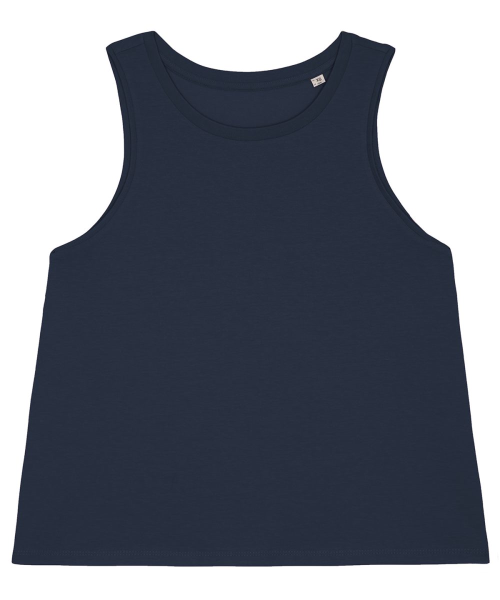 French Navy Women's Stella Dancer crop tank top (STTW038)