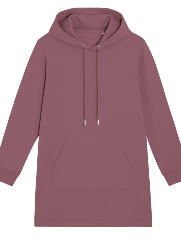 Hibiscus Rose* Stella Streeter women's hoodie dress (STDW143)