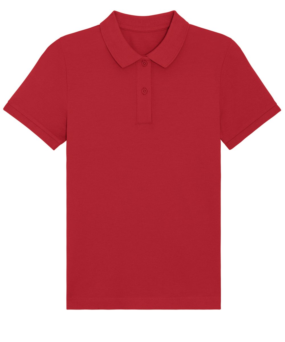 Red Stella Elliser women's fitted piqué short sleeve polo  (STPW333)