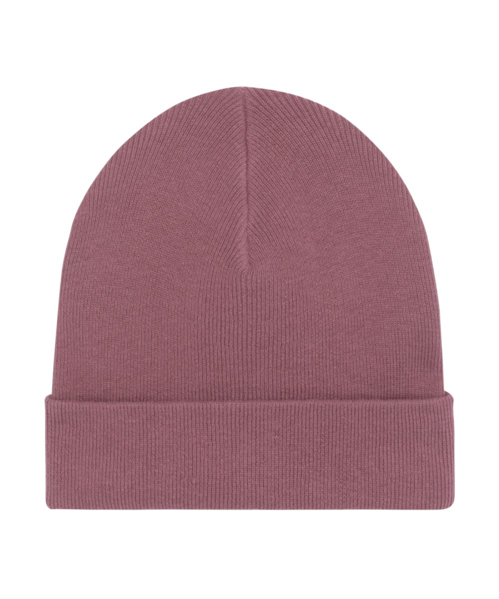 Hibiscus Rose Rib beanie in unisex fit (STAU772)