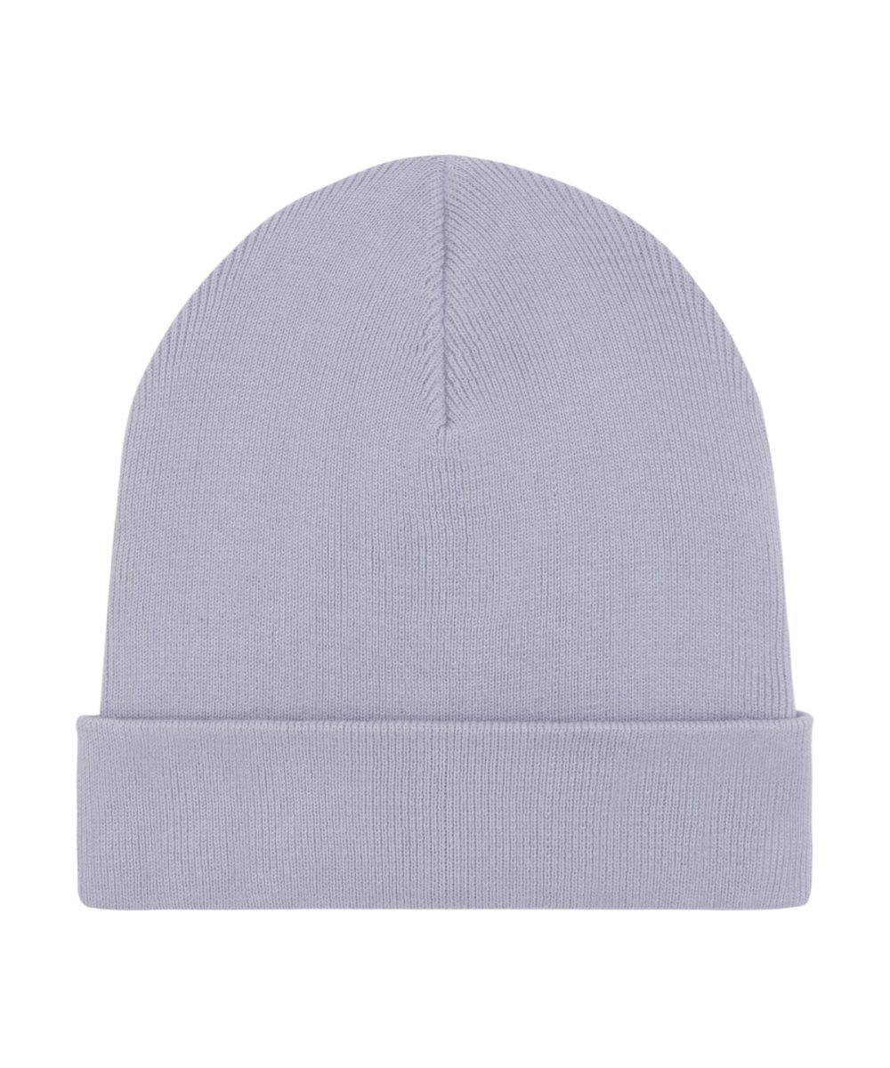 Lavender Rib beanie in unisex fit (STAU772)