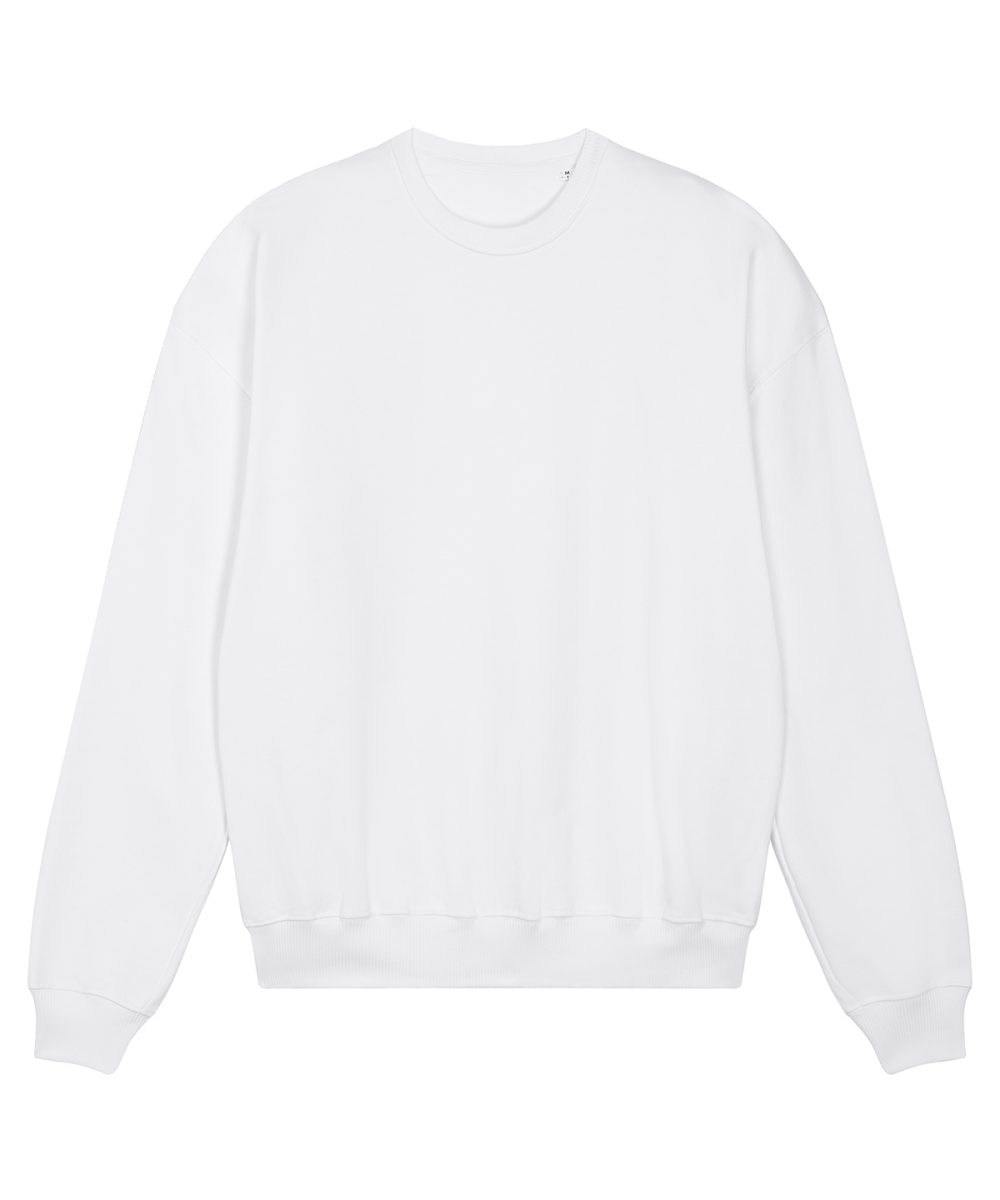 White Unisex Ledger dry sweatshirt (STSU798)