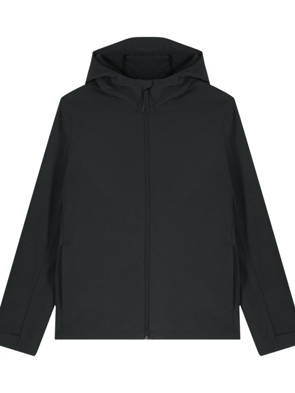 Black* Stanley Discoverer hooded softshell (STJM158)