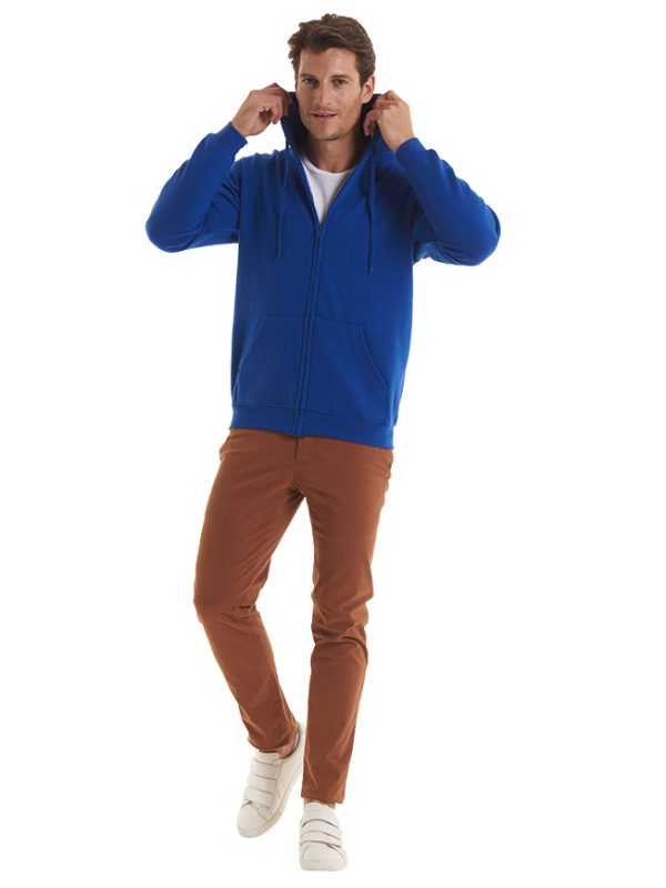 Uneek Clothing Adults Classic Full Zip Hooded Sweatshirt