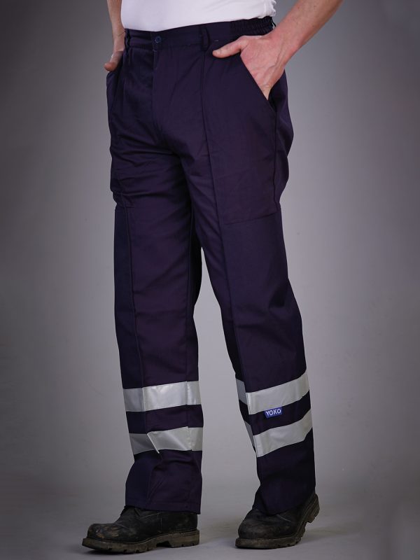 Yoko Reflective polycotton ballistic trousers (BS015T)