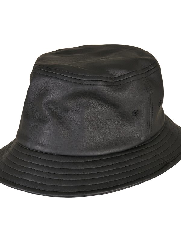 Imitation leather bucket hat (5003IL)