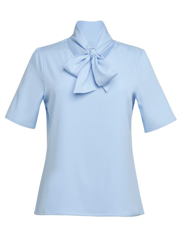 Brook Taverner Flavia Pussy Bow Blouse