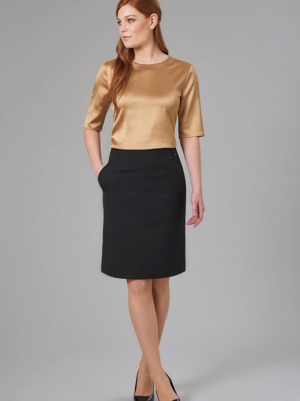 Brook Taverner Merchant A-line skirt