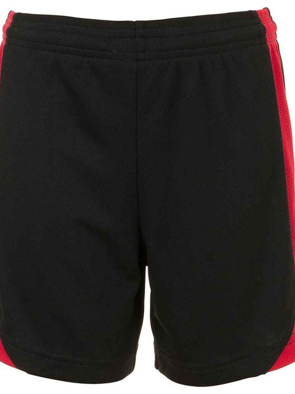 Black/Red Shorts
