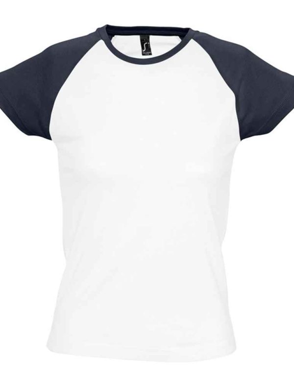 White/Navy T-Shirts