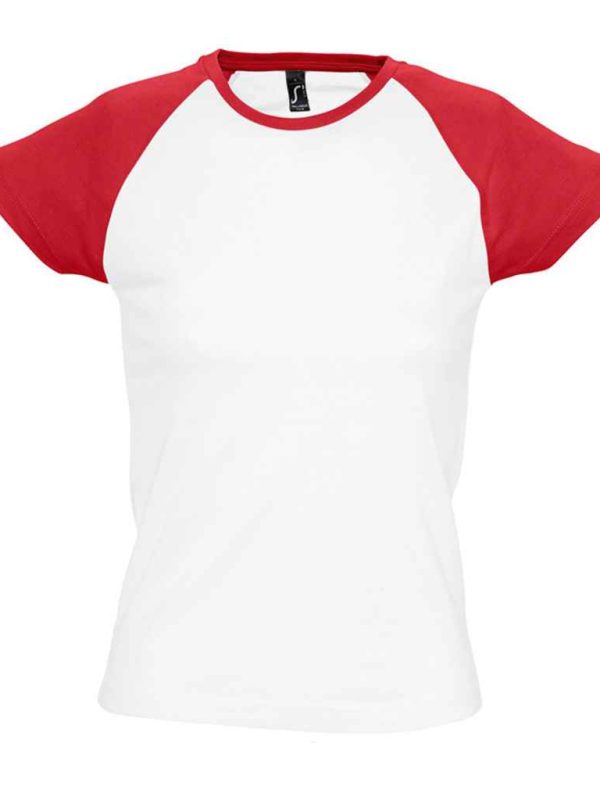 White/Red T-Shirts