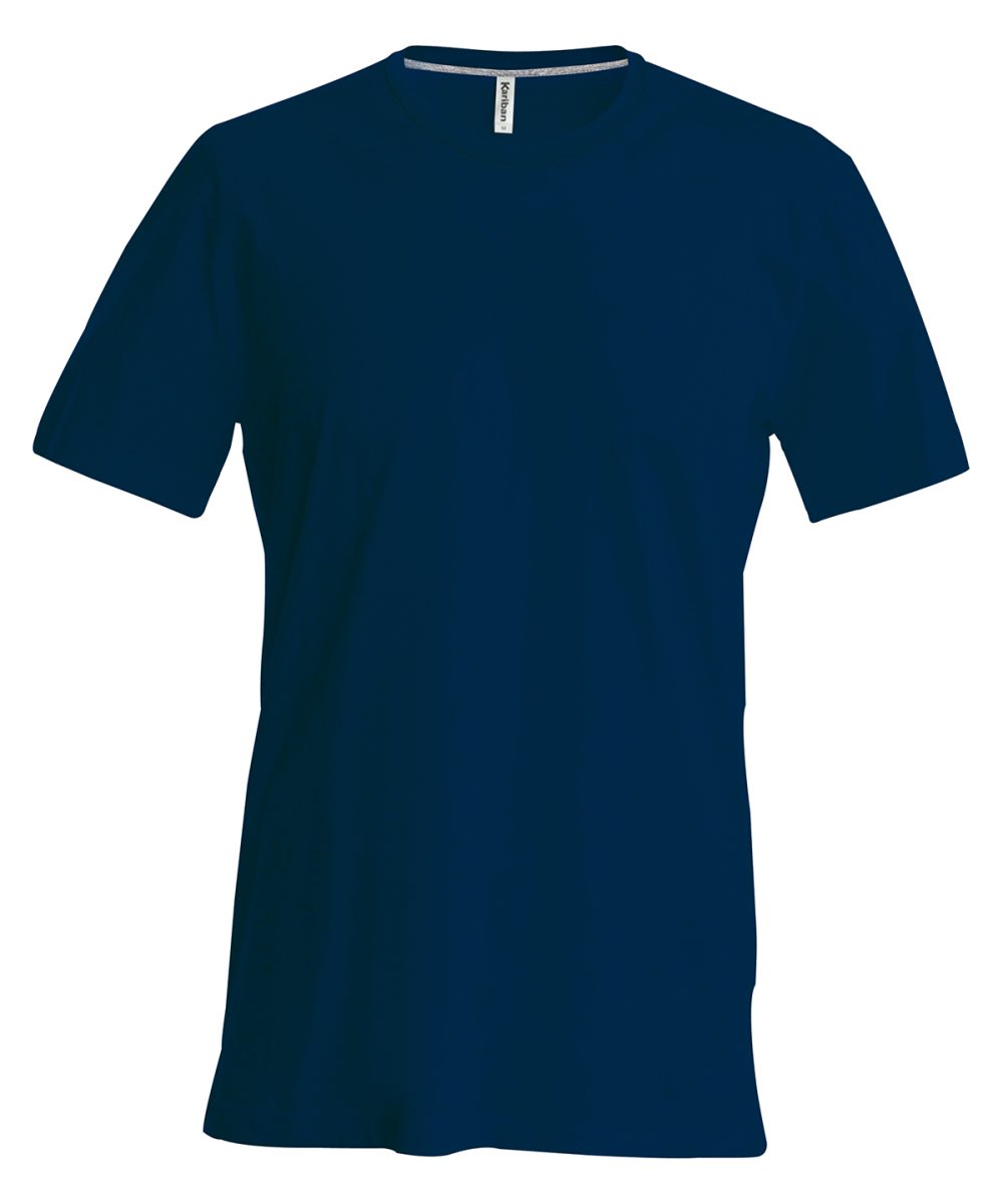 Short-sleeved crew neck T-shirt Navy
